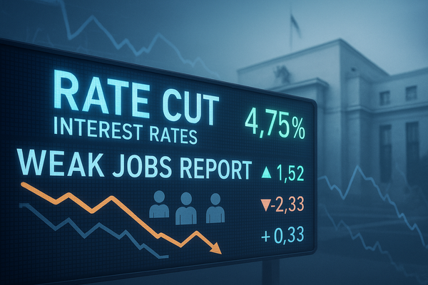 Fed Rate Cut Hopes Reignited: Weak Jobs Report Fuels Speculation on Monetary Policy Shift