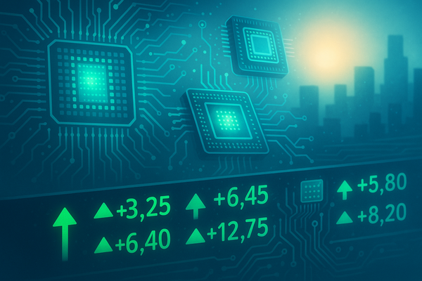 Beyond the Giants: Notable Stock Gainers in Today's Market