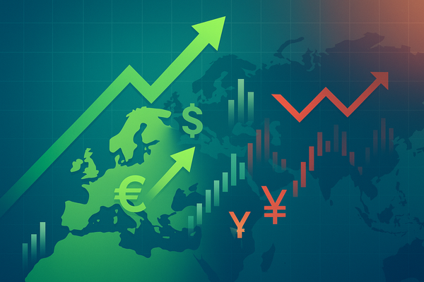 Global Markets React: Europe Surges on BoE Cut, Asia Mixed Amid Trade Data