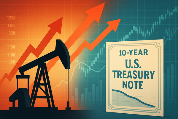 Oil Prices Surge Amid Dwindling U.S. Stockpiles, Treasury Yields Ease Signaling Economic Crossroads