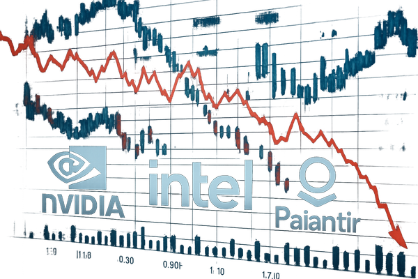 Nvidia, Intel, and Palantir: AI Giants Face Headwinds in Market Correction