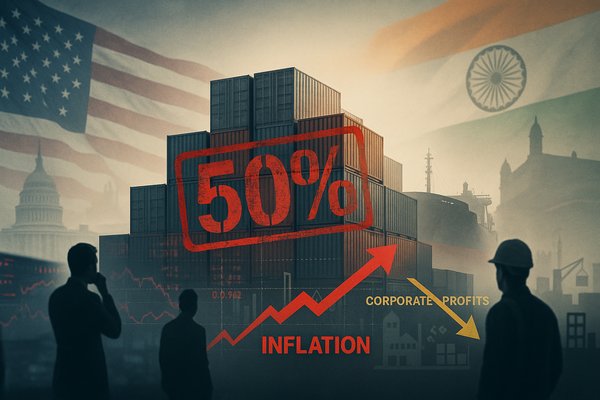 US-India Trade War Escalates: New Tariffs Spark Inflation Fears and Corporate Profit Warnings
