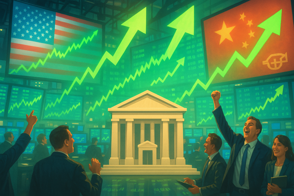 Wall Street Soars: Hopes for Fed Rate Cuts and Trade Truce Drive Market Towards Records