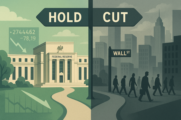 Economic Crossroads: Fed Holds Steady Amid Easing Inflation and Wall Street's Deepening Job Cuts