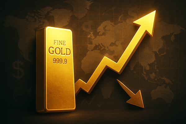 Gold's Contrasting Fortunes: Profit-Taking Retreats from Record Peak Amidst Strongest Monthly Gains in 14 Years