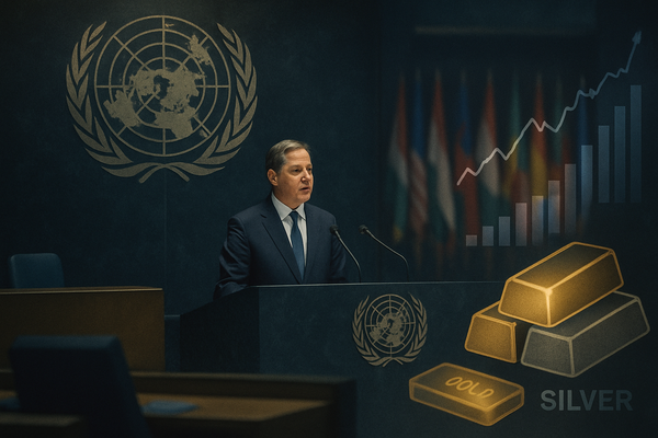 Palestinian President's UN Address: A Geopolitical Tremor Shakes the Foundation for Gold and Silver