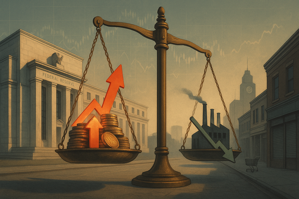 Stagflationary Fears Loom: Fed Grapples with Persistent Prices Amidst Economic Slowdown