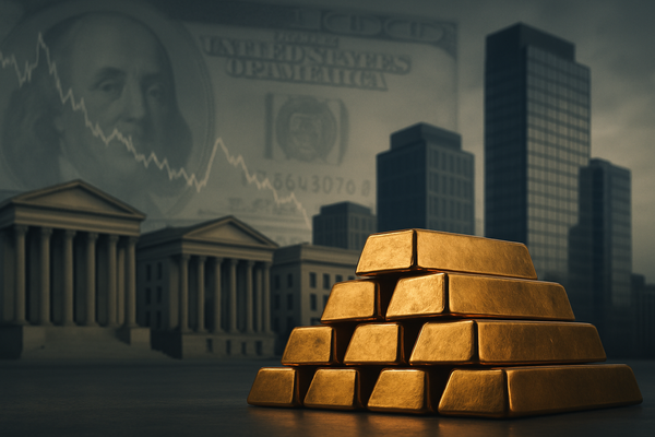 Central Banks' Gold Rush: A Hedge Against Dollar Dominance and Fiscal Instability?