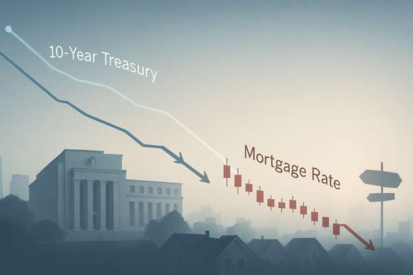 Mortgage Rates Mirror Treasury Yields in Steep Descent, Signaling Economic Crossroads
