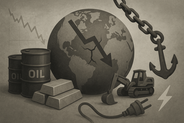 Global Economic Slowdown Casts a Chill Over Commodity Markets, Countering Demand Surges