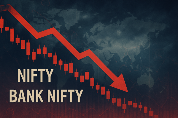 Indian Markets Brace for Volatility: Nifty and Bank Nifty Face Bearish Headwinds Amid Global Tensions