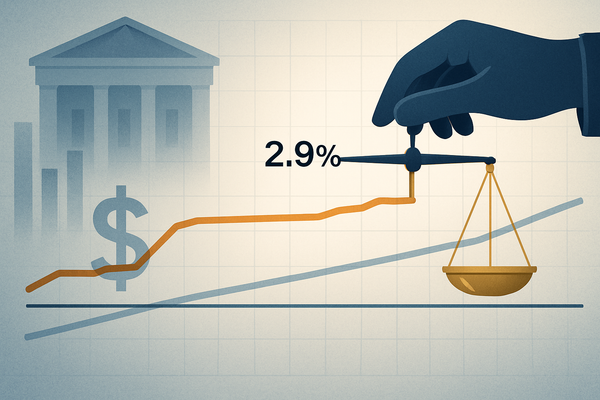 PCE Inflation Holds Steady at 2.9%: A Steady Hand for the Fed, Awaiting Market's Next Move