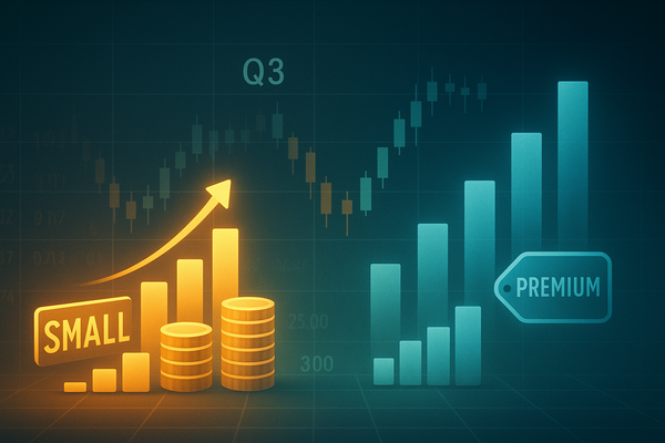 Undervalued Darlings: Small-Cap and Value Stocks Outperform in Q3 2025 as Growth Stocks Hold Premium
