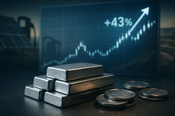 Silver's Strikings: Can the White Metal Hit $50 by Early 2026 Amidst Explosive 43% Surge?