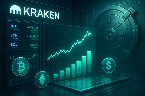 Kraken Eyes $20 Billion Valuation in New Funding Bid, Signaling Robust Investor Confidence in Crypto Infrastructure