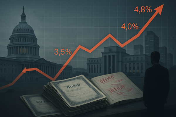 The Looming Shadow of Debt: How Government Spending is Driving Up Long-Term Bond Yields