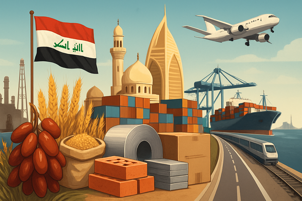 Iraq's Strategic Pivot: Asian Arab Nations Emerge as Key Non-Oil Export Partners in 2024 Amidst Broader Diversification Push