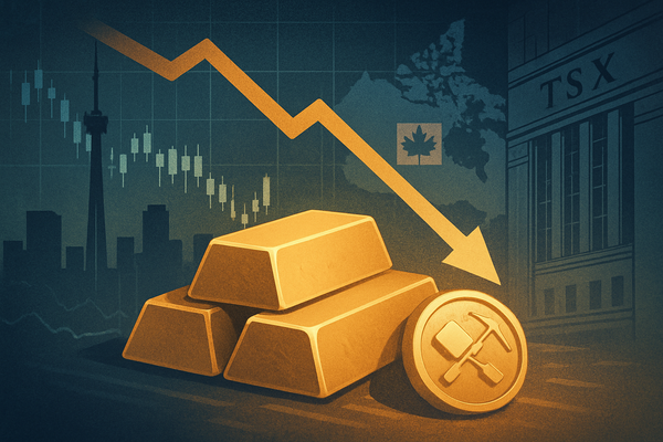 Gold's Glitter Fades: How a Price Pullback Rattles Canada's Resource-Heavy Market
