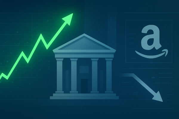 Market Triumphs Amidst Tech Turmoil: Dow Soars to Record Highs as Fed Gathers, Amazon Announces Mass Layoffs