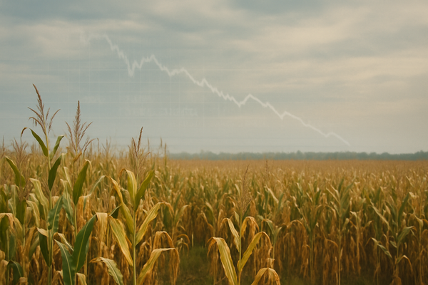 Corn Futures Edge Lower Amidst Government Shutdown Uncertainty and Robust Harvest