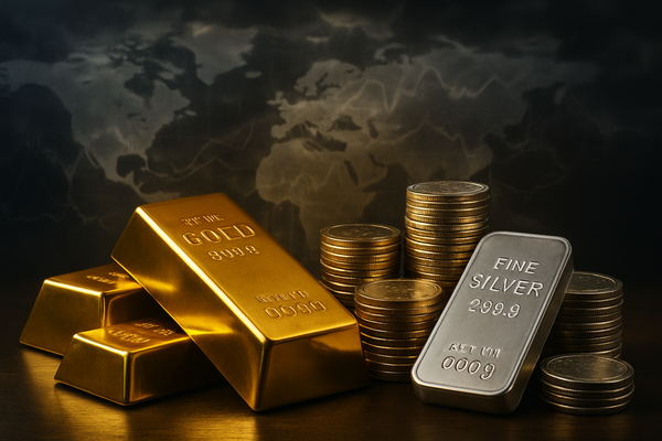 Gold and Silver Soar to Unprecedented Heights Amidst Global Turmoil and Economic Shifts