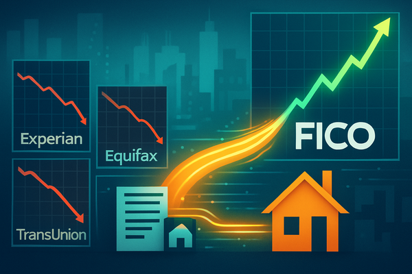 Experian Shares Plunge as FICO's New Mortgage Pricing Model Jolts Credit Bureau Landscape