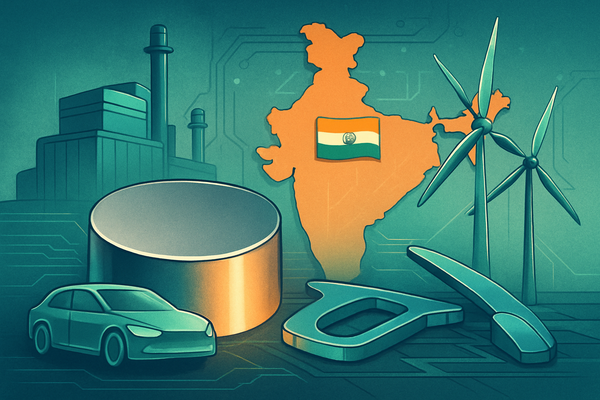 India Unveils ₹7,300-Crore Scheme to Forge Rare Earth Magnet Independence Amidst China's Curbs