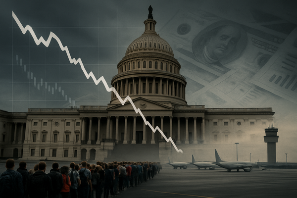 U.S. Government Shutdown Deepens Economic Uncertainty, Airports Face Mounting Strain