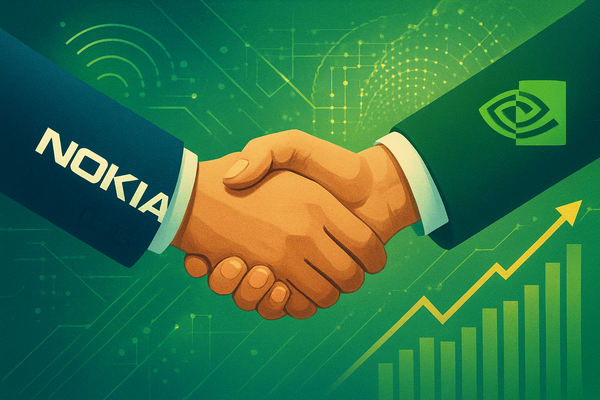Nokia Shares Soar on $1 Billion Nvidia Investment, Igniting AI-RAN Revolution