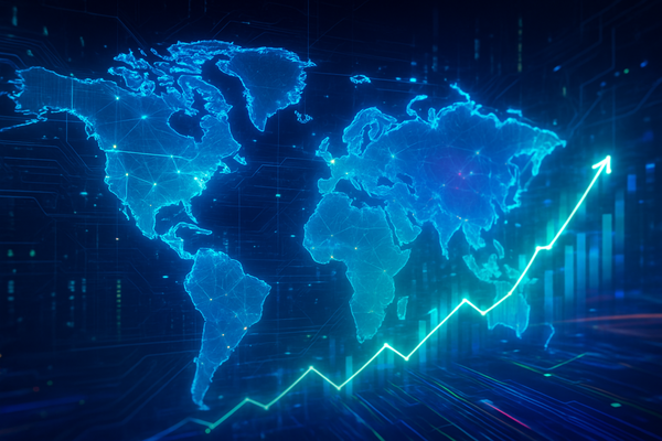 Global Tech Sector Ignites Markets with Blazing Rally, FTSE 100 Trails
