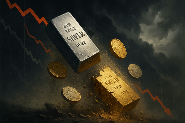 Precious Metals Plunge: Silver Sees Steepest Drop in Years as Gold's Rally Cools