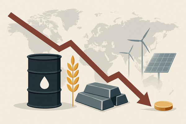 Global Commodity Prices Poised for Six-Year Low by 2026, World Bank Warns