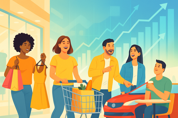Consumer Discretionary Sector Shines as Market Climbs on Buoyant Sentiment