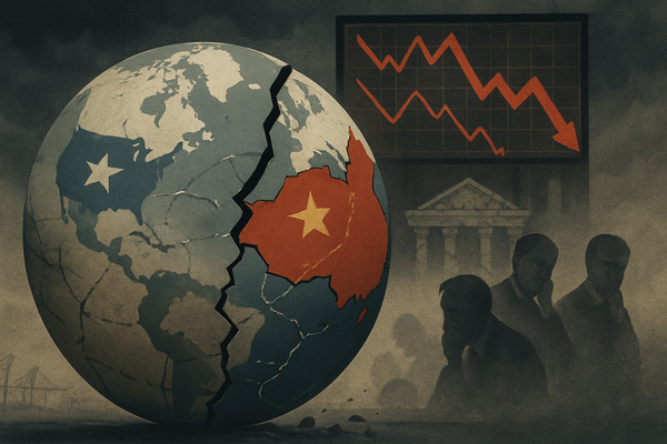 Dow Reels Amid Renewed Trade War Fears and Mounting Bad Loan Concerns