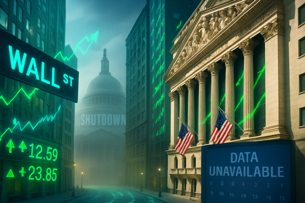 Wall Street Defies Government Gridlock with Record Rally Amidst Data Blackout