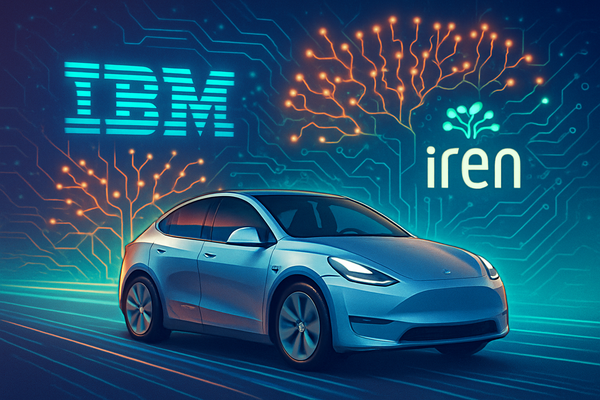 Tesla's Affordable Model Y Set to Electrify Market as IBM and Iren Double Down on AI
