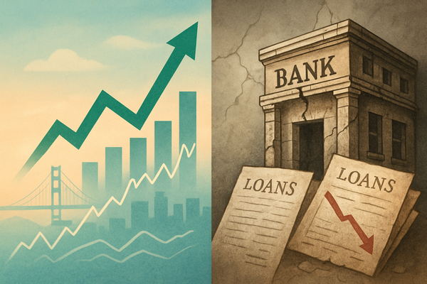 Futures Rally on Trump's China Overture, But Regional Banks Grapple with Deepening Loan Worries