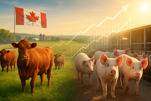 Canadian Livestock Sector Roars Ahead, Driving Agricultural Growth Amidst Shifting Tides