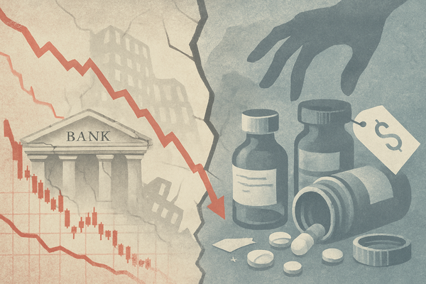 Market Jitters: Dow Dips Amid Bank Fears While Eli Lilly and Novo Nordisk Tumble on Trump's Drug Pricing Comments