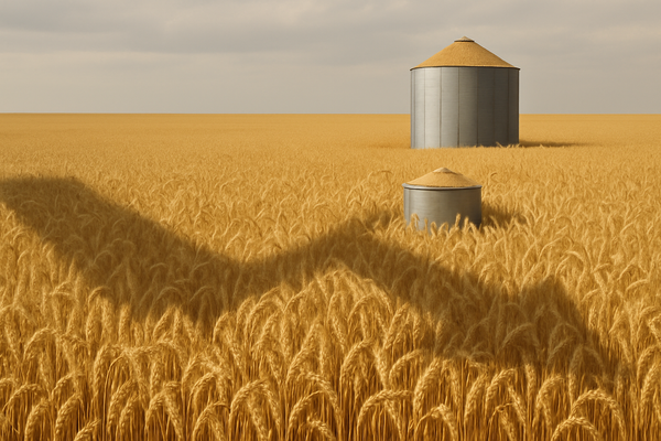 Wheat Market Reels as Record Supplies Drive Prices Downward