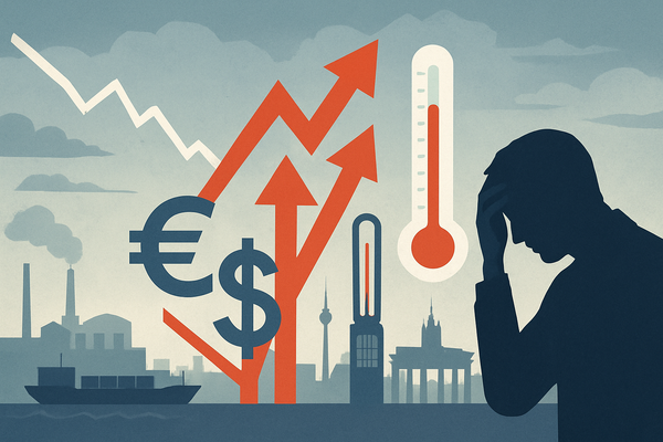 Germany Grapples with Rising Inflation and Deepening Economic Gloom, Threatening Broader Market Stability