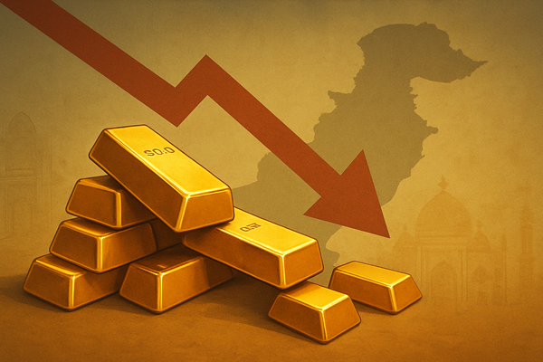 Gold Market Tremors: Pakistan Sees Historic Plunge as Prices Shed Rs 14,000 Per Tola