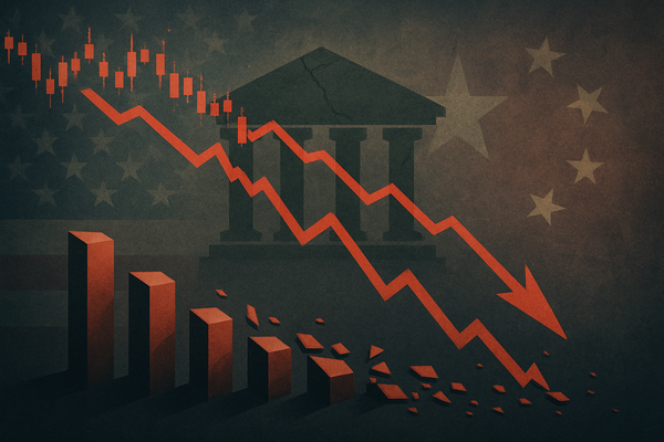 Market Tremors: Dow Plunges 300 Points as Regional Bank Woes and Trade War Fears Rock Investor Confidence