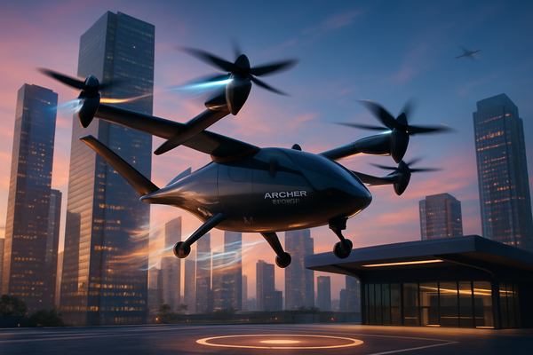 Archer Aviation Soars on Electric Aircraft Breakthroughs, Stock Up 4.93% Amid Urban Air Mobility Hopes