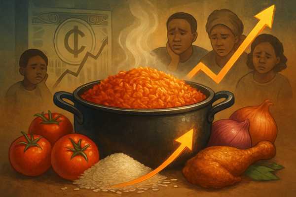 Ghana's Jollof Index Defies Strong Cedi as Food Costs Climb