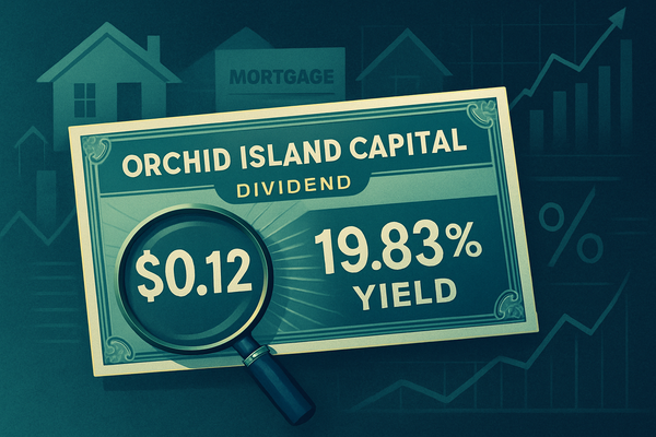 Orchid Island Capital (ORC) Declares Robust $0.12 Monthly Dividend, Signaling a Nearly 20% Forward Yield