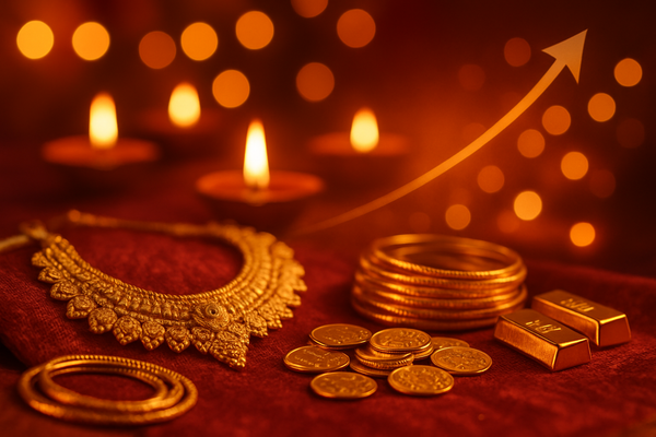 Gold's Glittering Comeback: Diwali Demand Ignites Remarkable Rebound After Price Plunge
