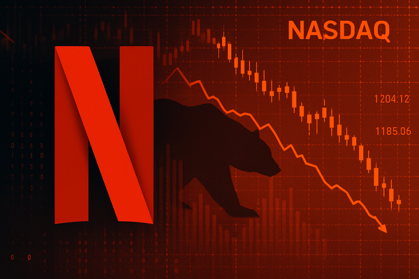 Netflix (NFLX) Navigates Choppy Waters: Earnings Guidance and Nasdaq's Descent Drive Volatility