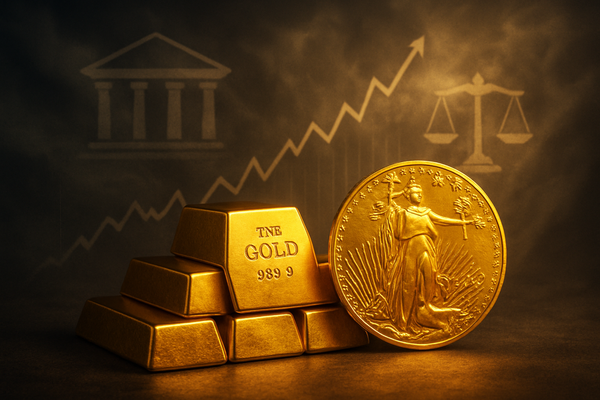 Gold Glitters at Record $3,900/oz Amid Fed Rate Cut Hopes and Global Turmoil