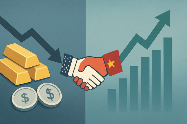 Trade Deal Hopes Spark 'Risk-On' Frenzy, Sending Gold and Silver Tumbling